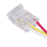 10pcs LED Strip Light Connector Kit 3Pin 10mm Quick Connection Strong Compatibility COB Light Strip Connector for Warehouse - Extra Image