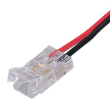 10pcs COB Strip Light Connector Professional Double Head 8mm 2 Pin Light Strip Connectors for Home Office School - Extra Image