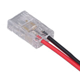 10pcs COB Strip Light Connector Professional Double Head 8mm 2 Pin Light Strip Connectors for Home Office School - Extra Image