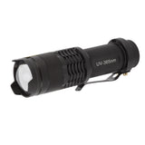 UV Flashlights Waterproof Battery Powered Impact Resistant Aluminum 365nm Ultraviolet Flashlight Cat Urine Detector Light