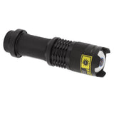 UV Flashlights Waterproof Battery Powered Impact Resistant Aluminum 365nm Ultraviolet Flashlight Cat Urine Detector Light - 45-Degree Angle