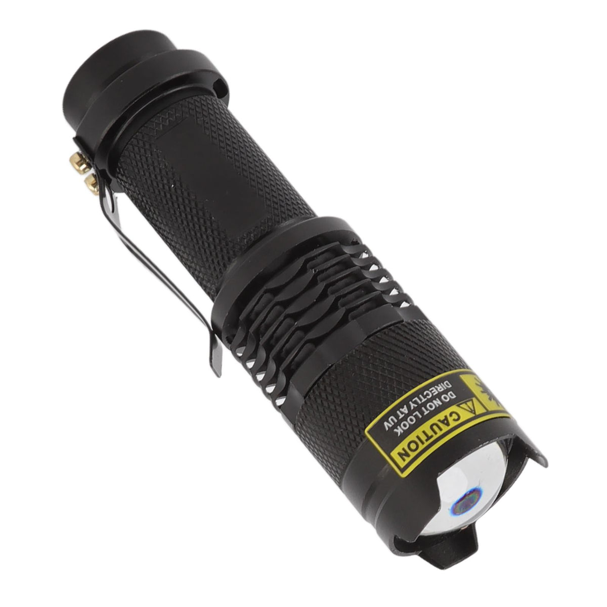 UV Flashlights Waterproof Battery Powered Impact Resistant Aluminum 365nm Ultraviolet Flashlight Cat Urine Detector Light