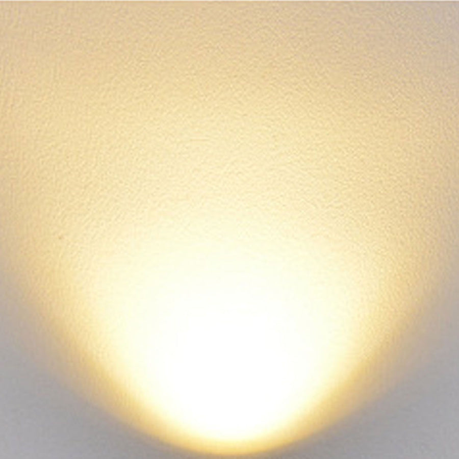 Mini Recessed COB Spotlight Stable Heat Dissipation LED Recessed Ceiling Spotlight 3W Silver Lamp Body AC85‑265V Warm White Light 3000K