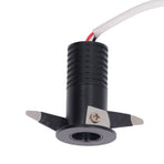 3W LED Recessed Spotlight Mini Under Cabinet Light Downlights with LED Driver for Kitchens Cabinets Ceilings AC85‑265V Warm White 3000K