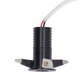 3W LED Recessed Spotlight Mini Under Cabinet Light Downlights with LED Driver for Kitchens Cabinets Ceilings AC85‑265V Warm White 3000K