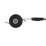 3W LED Recessed Spotlight Mini Under Cabinet Light Downlights with LED Driver for Kitchens Cabinets Ceilings AC85‑265V Warm White 3000K - Low Angle