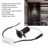 3W LED Recessed Spotlight Mini Under Cabinet Light Downlights with LED Driver for Kitchens Cabinets Ceilings AC85‑265V Warm White 3000K
