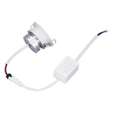 LED Recessed Light Mini Adjustable Angle Aluminium Recessed Ceiling Light White 85‑265V Cold White 6000K