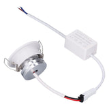 LED Recessed Light Mini Adjustable Angle Aluminium Recessed Ceiling Light White 85‑265V Cold White 6000K