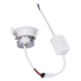 LED Recessed Light Mini Adjustable Angle Aluminium Recessed Ceiling Light White 85‑265V Cold White 6000K
