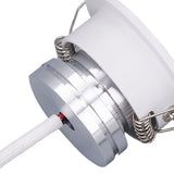 LED Recessed Light Mini Adjustable Angle Aluminium Recessed Ceiling Light White 85‑265V Cold White 6000K