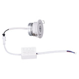 LED Recessed Light Mini Adjustable Angle Aluminium Recessed Ceiling Light White 85‑265V Warm White 3000K