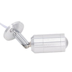 Display Cabinet Spotlight Adjustable Angle Mini LED Showcase Light for Jewelry Cabinets Shelves Silver AC 220V Normal White Light 6000K