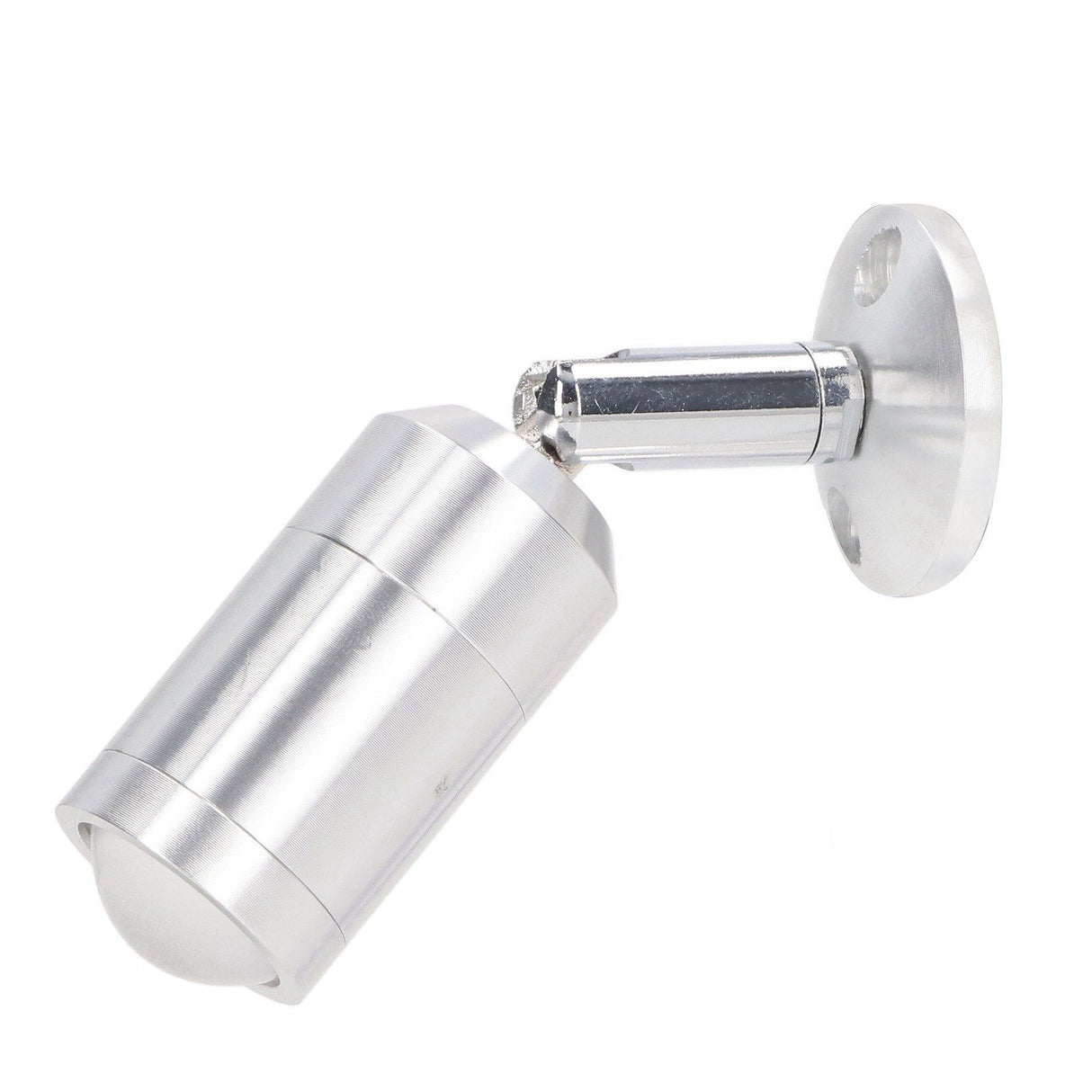 Display Cabinet Spotlight Adjustable Angle Mini LED Showcase Light for Jewelry Cabinets Shelves Silver AC 220V Normal White Light 6000K