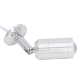 Display Cabinet Spotlight Adjustable Angle Mini LED Showcase Light for Jewelry Cabinets Shelves Silver AC 220V Warm White Light 3000K