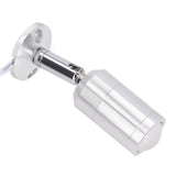 Display Cabinet Spotlight Adjustable Angle Mini LED Showcase Light for Jewelry Cabinets Shelves Silver AC 220V Warm White Light 3000K