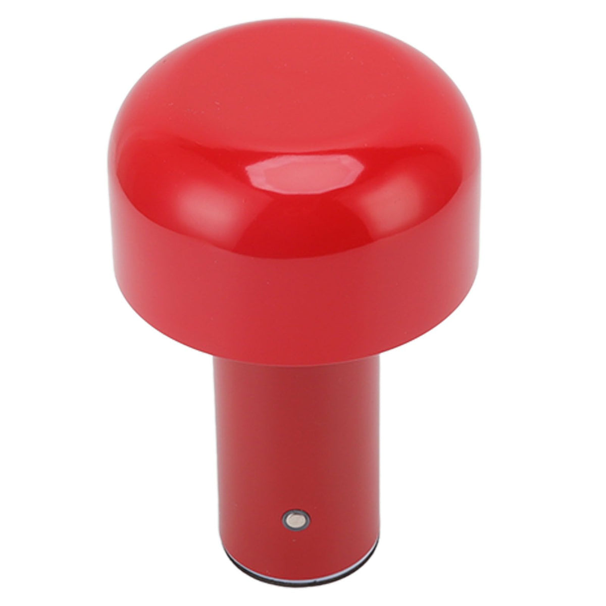 LED Desk Lamp Mushroom Design USB Charging 3 Color Temperature Touch Table Light for Restaurant Study Red
