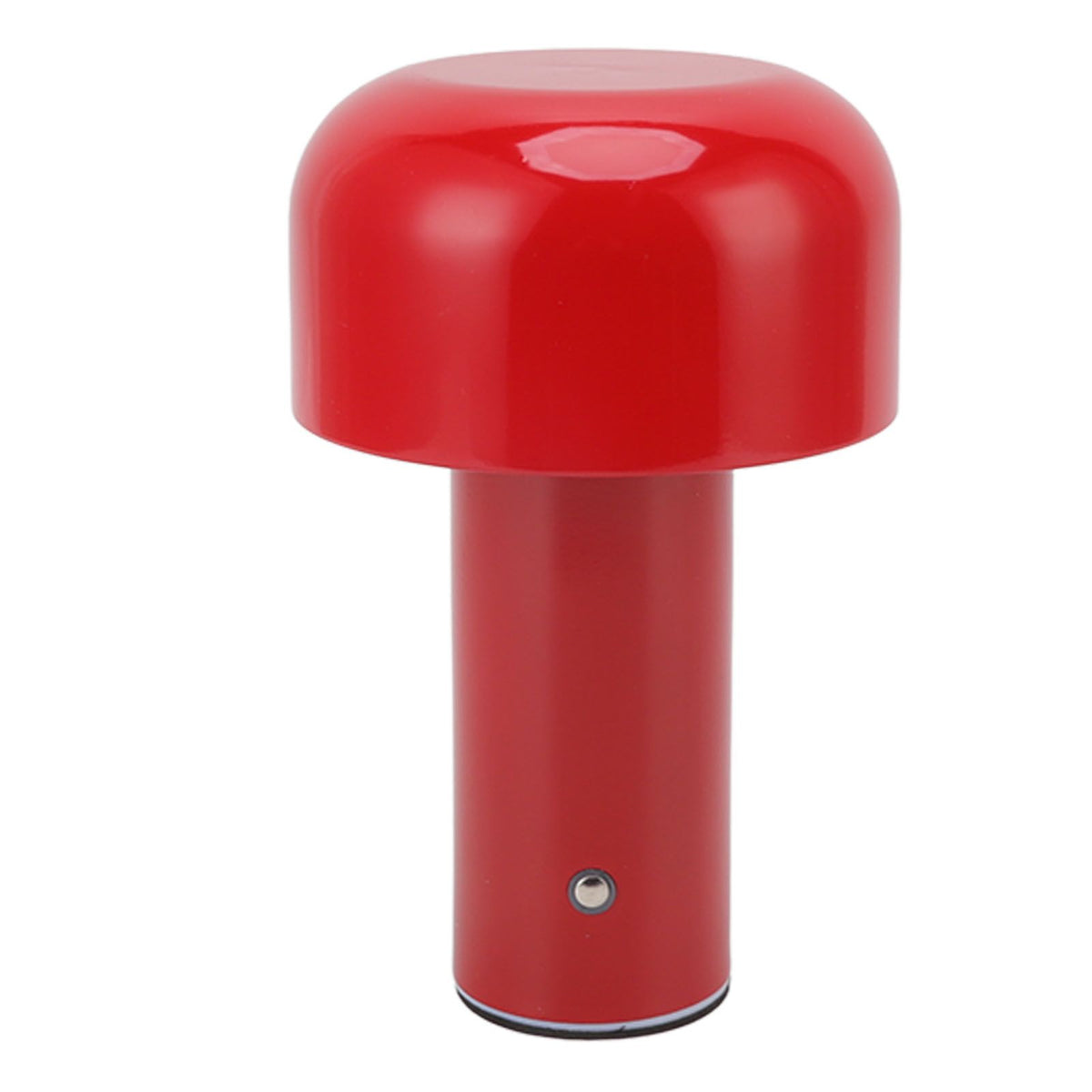 LED Desk Lamp Mushroom Design USB Charging 3 Color Temperature Touch Table Light for Restaurant Study Red