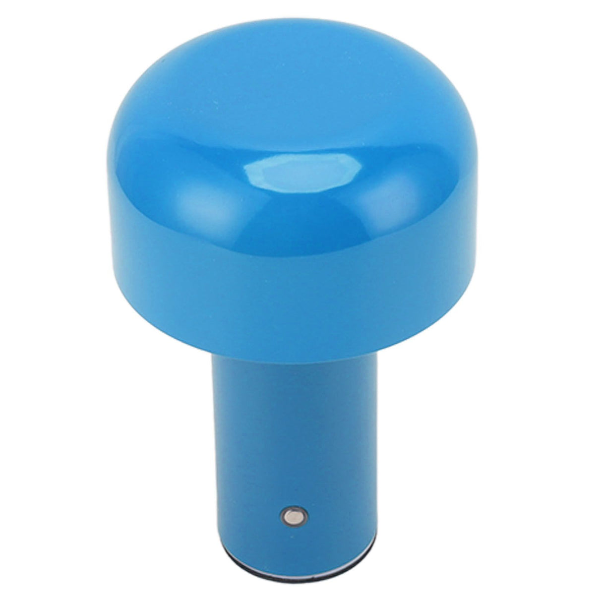 LED Desk Lamp Mushroom Design USB Charging 3 Color Temperature Touch Table Light for Restaurant Study Blue