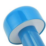 LED Desk Lamp Mushroom Design USB Charging 3 Color Temperature Touch Table Light for Restaurant Study Blue