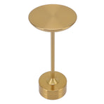 Cordless Table Lamp Rechargeable 2000mAh 3 Levels Brightness Portable USB C LED Metal Bedside Lamp Gold