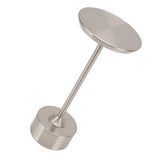 Cordless Table Lamp Rechargeable 2000mAh 3 Levels Brightness Portable USB C LED Metal Bedside Lamp Silver - Extra Image