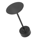 Cordless Table Lamp Rechargeable 2000mAh 3 Levels Brightness Portable USB C LED Metal Bedside Lamp Black - Extra Image