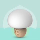Mini Baby Night Light USB Charging Pat Control Magnetic Base Cute Small Nursery Lamp for Bedroom Bedside