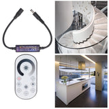 RF Full Touch Dimmer Wireless Constant Voltage LED Controller Mini Induction Light Bar Controller DC 5‑24V