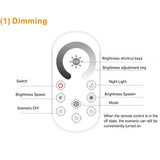 RF Full Touch Dimmer Wireless Constant Voltage LED Controller Mini Induction Light Bar Controller DC 5‑24V - Extra Image