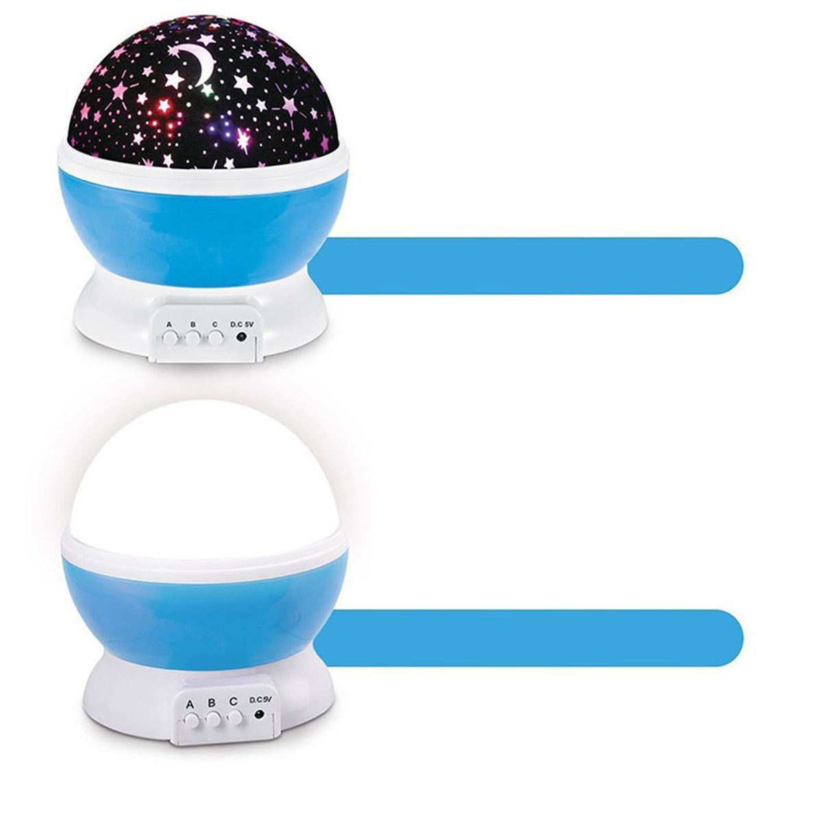 Star Projector Night Light Super Bright Romantic Nightlight Starlight LED Colorful Star Dream Projector