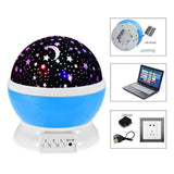 Star Projector Night Light Super Bright Romantic Nightlight Starlight LED Colorful Star Dream Projector