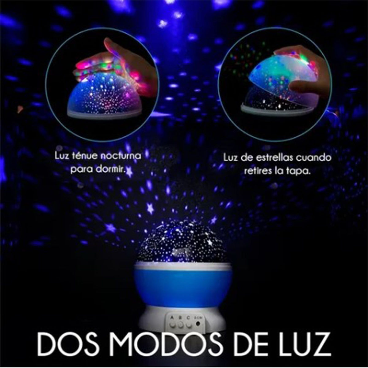 Star Projector Night Light Super Bright Romantic Nightlight Starlight LED Colorful Star Dream Projector