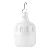 80W 80mm LED Emergency Light Bulb USB Rechargeable Bulb for Outdoor Night Market Stalls Home Power Failure