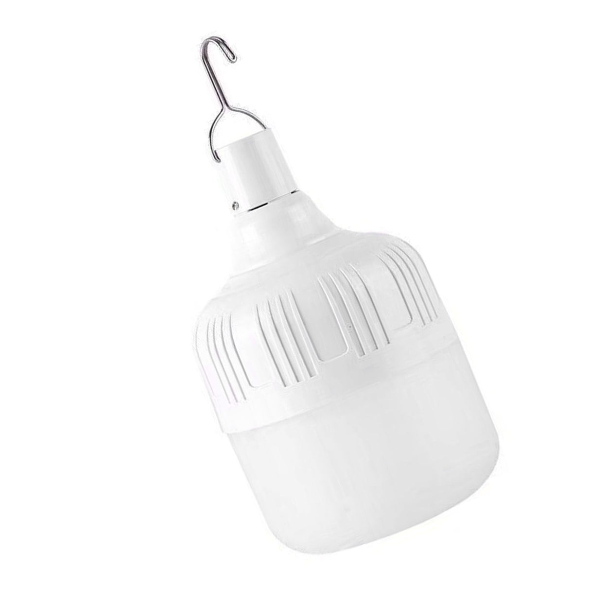 80W 80mm LED Emergency Light Bulb USB Rechargeable Bulb for Outdoor Night Market Stalls Home Power Failure
