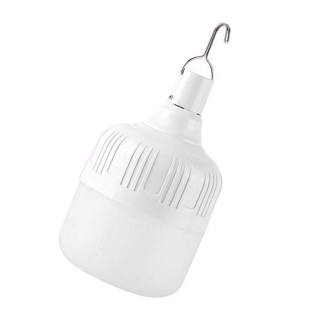 80W 80mm LED Emergency Light Bulb USB Rechargeable Bulb for Outdoor Night Market Stalls Home Power Failure