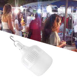 80W 80mm LED Emergency Light Bulb USB Rechargeable Bulb for Outdoor Night Market Stalls Home Power Failure - Extra Image