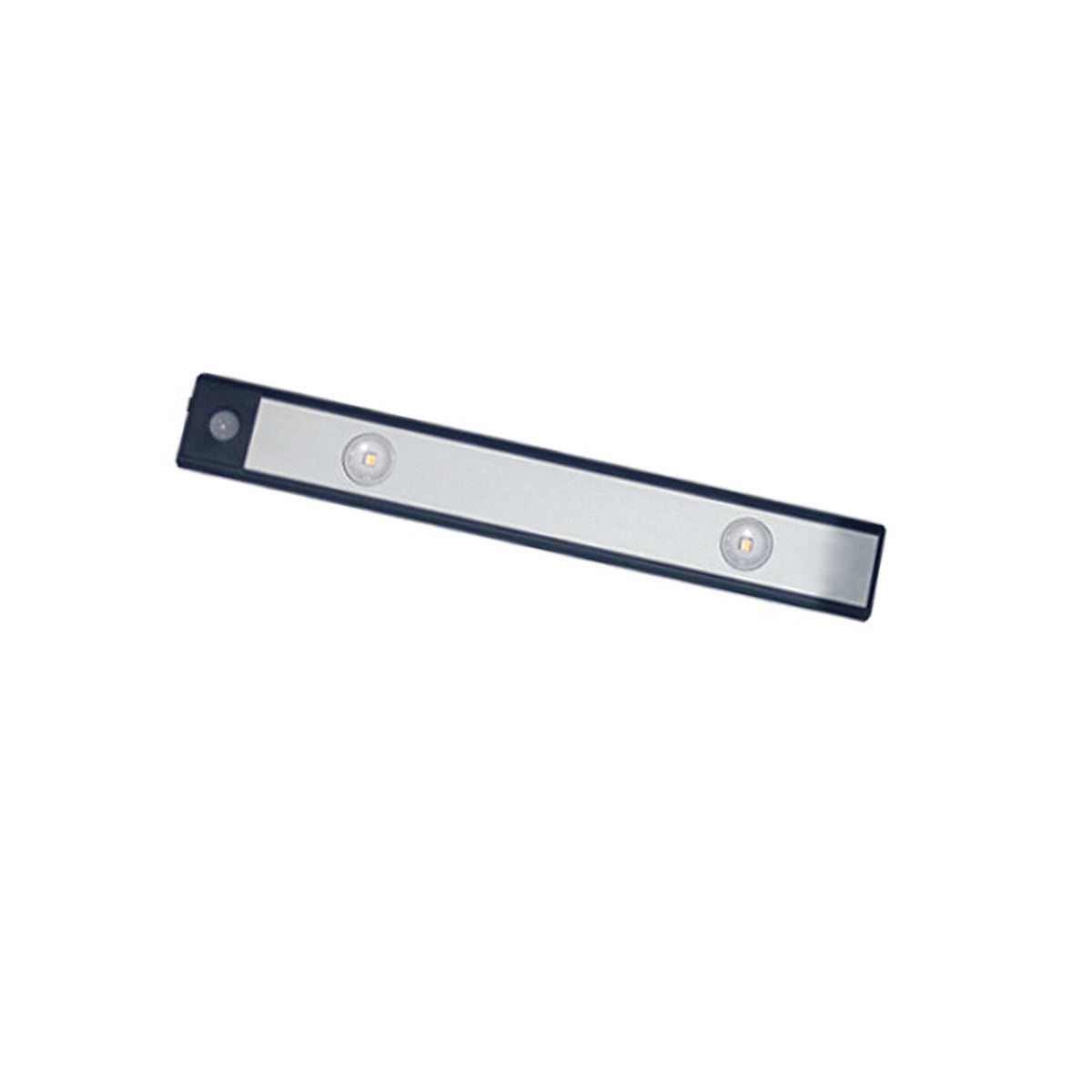 LED Closet Light Ultra Thin Intelligent Rechargeable Wireless LED Motion Sensor Light for Cabinet 20cm / 7.9in Black