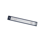 LED Closet Light Ultra Thin Intelligent Rechargeable Wireless LED Motion Sensor Light for Cabinet 20cm / 7.9in Black