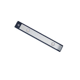 LED Closet Light Ultra Thin Intelligent Rechargeable Wireless LED Motion Sensor Light for Cabinet 20cm / 7.9in Black