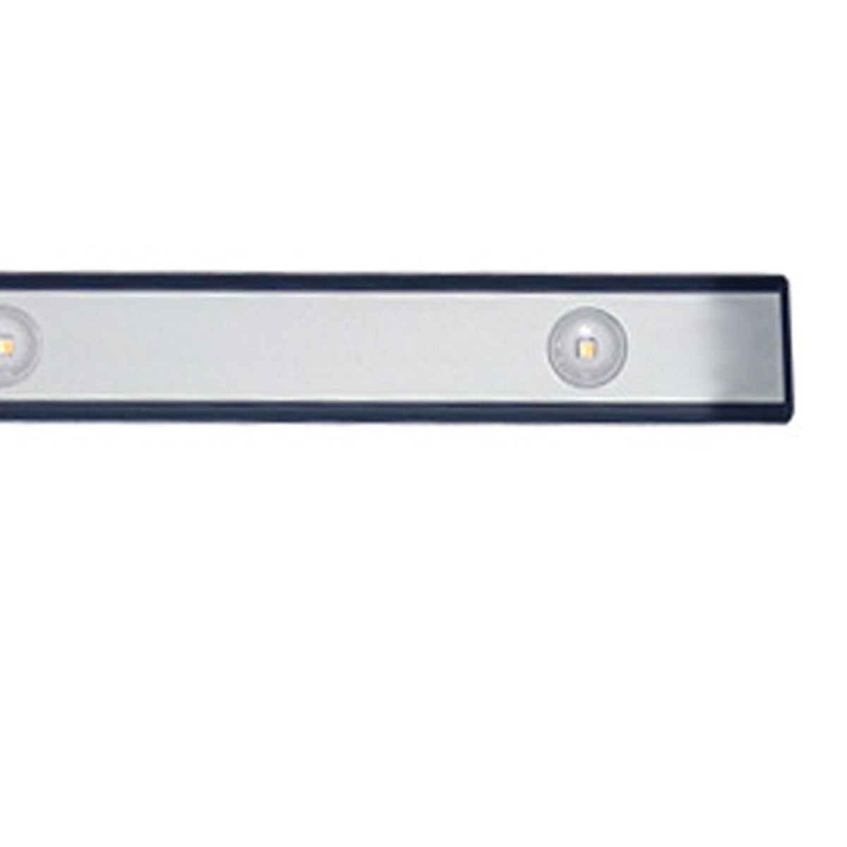 LED Closet Light Ultra Thin Intelligent Rechargeable Wireless LED Motion Sensor Light for Cabinet 20cm / 7.9in Black