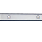 LED Closet Light Ultra Thin Intelligent Rechargeable Wireless LED Motion Sensor Light for Cabinet 20cm / 7.9in Black