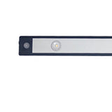 LED Closet Light Ultra Thin Intelligent Rechargeable Wireless LED Motion Sensor Light for Cabinet 20cm / 7.9in Black - Extra Image