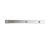 LED Closet Light Ultra Thin Intelligent Rechargeable Wireless LED Motion Sensor Light for Cabinet 40cm / 15.7in Silver
