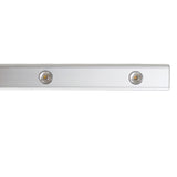LED Closet Light Ultra Thin Intelligent Rechargeable Wireless LED Motion Sensor Light for Cabinet 40cm / 15.7in Silver