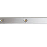 LED Closet Light Ultra Thin Intelligent Rechargeable Wireless LED Motion Sensor Light for Cabinet 40cm / 15.7in Silver