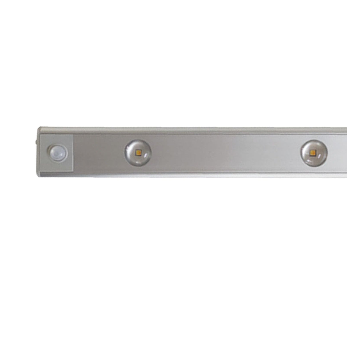 LED Closet Light Ultra Thin Intelligent Rechargeable Wireless LED Motion Sensor Light for Cabinet 40cm / 15.7in Silver