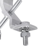 Stage Light Clamp Heavy Duty Prevent Slip Cast Aluminum Stage Lamp Hook Kit for Spotlight Moving Head Light 4pcs