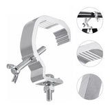 Stage Light Clamp Heavy Duty Prevent Slip Cast Aluminum Stage Lamp Hook Kit for Spotlight Moving Head Light 4pcs - Extra Image