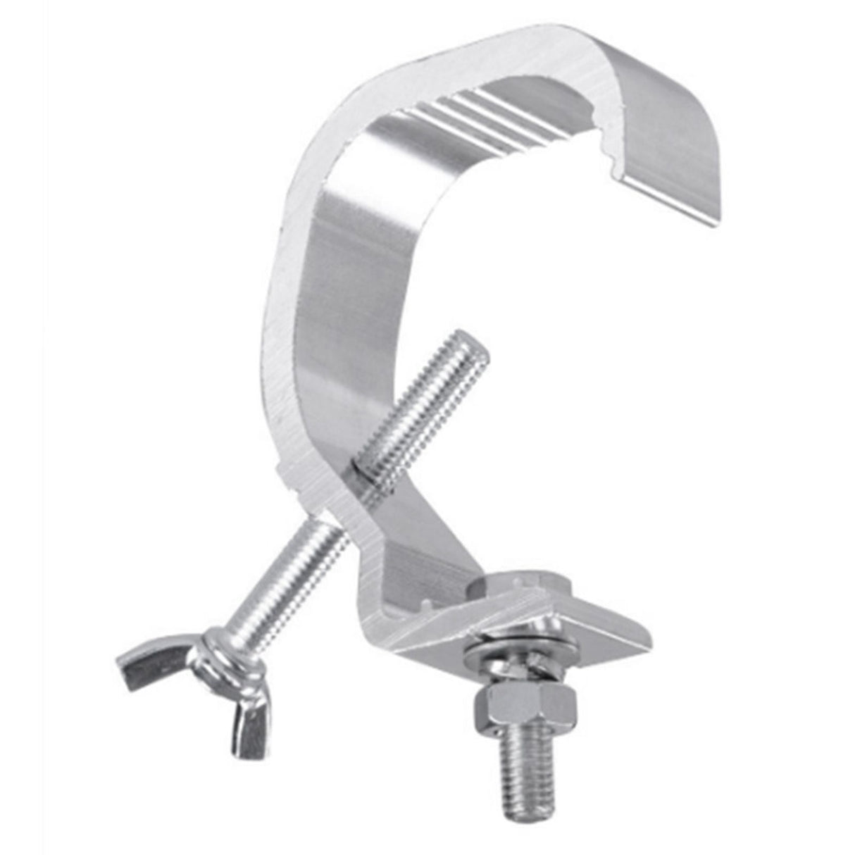 Stage Light Clamp Heavy Duty Prevent Slip Cast Aluminum Stage Lamp Hook Kit for Spotlight Moving Head Light 4pcs